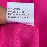 Sabo Skirt  hot pink mini dress size 2 Photo 9