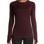 Cuddl Duds Climate Right by  Women's Plush Warmth Thermal Top Size Medium Photo 0