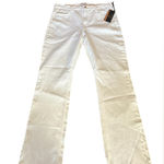 JEN7 Women's Slim Bootcut White Jeans‎ Size 14 Mid Rise Denim inseam 34 Photo 0
