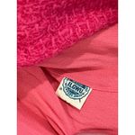 Vintage 1960s Pink Double Breasted Wool Woven Coat Women's XS/S Notch Collar Photo 8