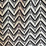 Emma & Ella NEW!  M/L Long Sleeve Button Front Dress Gray Black Ivory Chevron Photo 10