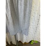 Gap Maternity Women's Heather Gray Short Sleeve Overlay Nursing Dress M Photo 2