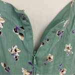 Showpo Secret Cure Mini Dress Mint floral 14 Green Photo 5