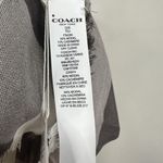 Coach NEW  Women's Lightweight Windowpane Challis Scarf in Stone F54253 One Size Photo 3