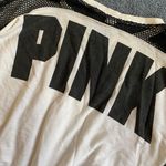 PINK - Victoria's Secret Victoria Secret PINK Mesh Crewneck Sweater Photo 1