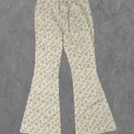 Forever 21 NWT β| Ditsy Floral Print Flare Pants High Rise Khaki Size XL Photo 4