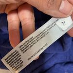 Eileen Fisher  Linen Shirt Dress Indigo Blue Collared Button Front M/M Photo 4