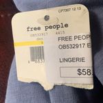 Free People  Easy Peasy Bodysuit in Denim Blue with Snaps Size Medium NWT Photo 7