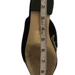 Internationally Blank Floral Velvet Embroidered Mules Photo 3