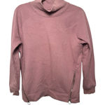 Athleta Mauve Cozy Karma Side Zip Funnel Neck Sweatshirt Photo 0