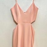 Maria Bianca Nero  Alex V-Neck Sheer Panel Gown Photo 3