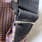 Lauren Ralph Lauren Y2K Houndstooth Shoulder Bag Purple Photo 11
