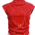 Fifteen Twenty Gwennie Sequin Mesh Tank by  Photo 1