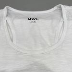 Madewell NWT MWL Long Racerback White Cotton Tank Women’s Size M Photo 2