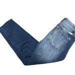 KanCan USA KanCan high rise stretch ankle cropped raw hem distressed skinny jeans size 26 Photo 2