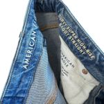 American Eagle Curvy Super High Rise Baggy Straight Jeans Womens 4 Short Strigid Photo 2