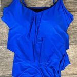 NEW Magicsuit Swimsuit Tankini Top Rita Ruffle Size 16 Blue Photo 5