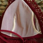 Victoria's Secret Victoria’s Secret Wine Red Lace Padded Bralette Photo 4