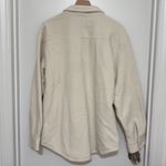 TNA | Women's Oversized Fleece Button Up Polar Shirt Jacket, Whisper White, XL Photo 4