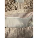 Alexia Admor  Strapless Ruffled Embellished Cocktail Dress Champagne M Photo 4
