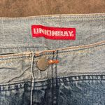 Unionbay Y2K Union Bay Denim Blue Mini Skirt Sz 9 Photo 2