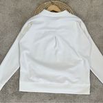 Athleta Women’s Denali Outdoor Pullover Top Sweatshirt Longsleeve in White L Photo 8