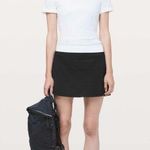 Lululemon  Pace Rival Skirt 4-way Stretch 15” Black Skort Size 12 Tall Photo 1