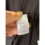 J.Jill Essential Basic Casual Stretch Scoop Neck Little Black Mini Dress M Photo 5