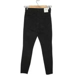 Cotton On New  Black High Rise Distressed Cropped Skinny Jean 4 Photo 3