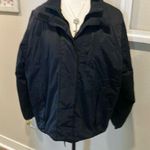 Calvin Klein black puffer coat many inside pockets zipper&Velcro closure also 1G Photo 0