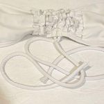 Hula Honey  Size Large White Strapless Bikini Swim Top Photo 0