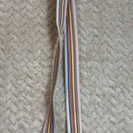 Retro Vintage Rainbow Buckle Elastic Stretch Belt | Rainbowcore Cute Goth White Photo 3