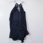 House Of CB  Gianna Corset Silk Long Sleeves Mini Dress Cocktail Party Date Night Photo 3