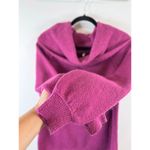 Free People Womens Sweater Purple Echo Beach Cowl Neck Wool Blend Pullover Small Photo 6
