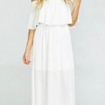NEW Show Me Your Mumu White Maxi Dress Size M Photo 0