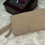 Cooperative  suede leather wristlet wallet Photo 2