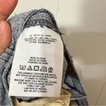 Pilcro and the Letterpress  Wide Leg Linen Blend Pants Tailored Gray Size 4 Photo 11