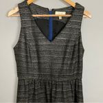 Moulinette Soeurs Anthropologie Dress Brown Black Sleeveless Fit Flare Woven 8 Photo 4
