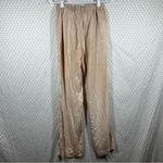 Cloth & Stone Anthropologie Tan Cream Tencel High Rise Straight Pants Photo 4