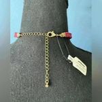 Free People NWT  Sweet Caroline Choker ~ Maroon / Burgundy Photo 5