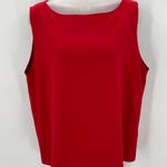 Chico's Market By  Tank Top Shell Chico’s 3 Red Layering Top Sleeveless (XL) READ    Photo 0