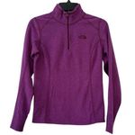 The North Face  Lightweight Fleece Quarter Zip Purple XS Photo 0
