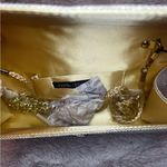 Rsvp  Cream Clutch with Metallic Closure Photo 3
