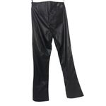 superdown  Kaitlyn Faux Leather Pant in Black X-Small New Womens Vegan Trousers Photo 7