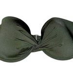 Abercrombie & Fitch womens 36B army green strapless push up bikini top Photo 0