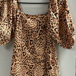Billabong Paradise Mini Dress Animal Print Women Medium Excellent Condition Photo 3