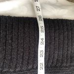 Aeropostale Long Sleeve Scoop Neck Shiney Sweater Black S Photo 2