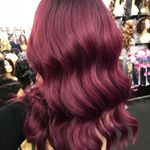 Wig Vibrant Burgundy Magenta Deep Wave New Wig Photo 6