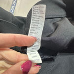 Spanx  The Perfect Pant Slim Straight Ankle Pants Black Size L Back Slit H Rise Photo 5