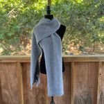 Michael Michael Kors Women's Grey Angora Extra Long Scarf OS. NEW Gray Photo 1